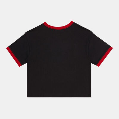 Jordan Kids; Essentials Ringer T-Shirt (Older Kids) Black Jordan Kids; Essentials Ringer T-Shirt (Older Kids) Black