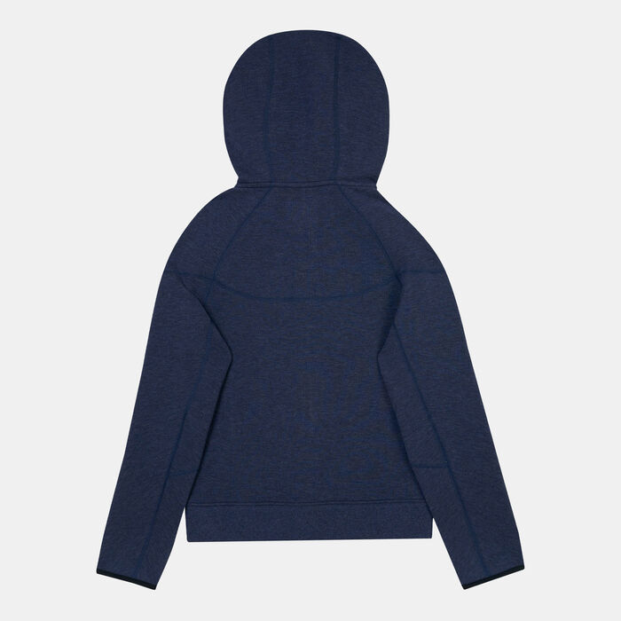 Nike Kids' Sportswear Tech Fleece Full-Zip Hoodie (Older Kids) Grey Nike Kids' Sportswear Tech Fleece Full-Zip Hoodie (Older Kids) Grey image number 1