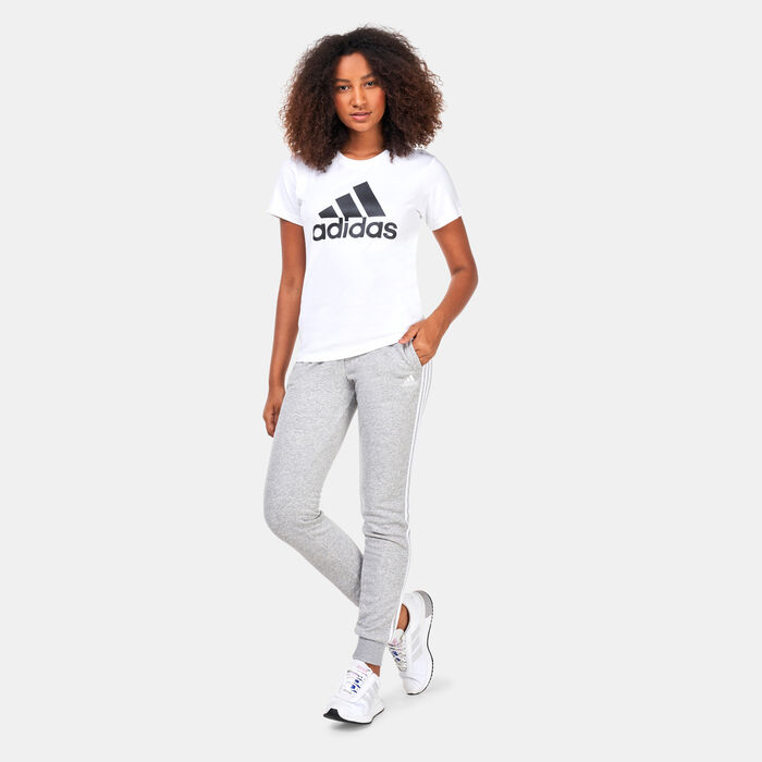 adidas Women's Essentials Logo T-Shirt White adidas Women's Essentials Logo T-Shirt White image number 2