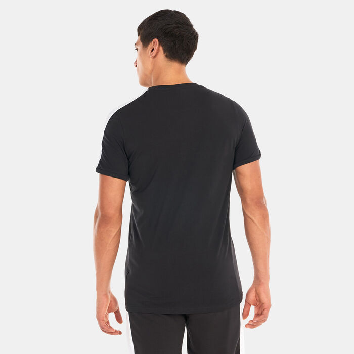 PUMA Men's T7 Iconic T-Shirt Black PUMA Men's T7 Iconic T-Shirt Black image number 1