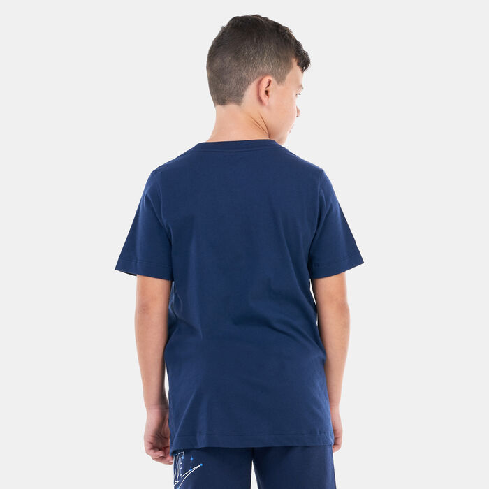 Nike Kids' Sportswear T-Shirt (Older Kids) Blue Nike Kids' Sportswear T-Shirt (Older Kids) Blue image number 1
