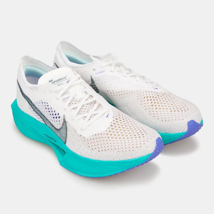 Nike Men's Vaporfly 3 Road Racing Shoes White Nike Men's Vaporfly 3 Road Racing Shoes White image number 2