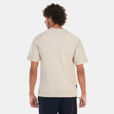 Sun and Sand Sports Men's Interlock T-Shirt Beige Sun and Sand Sports Men's Interlock T-Shirt Beige