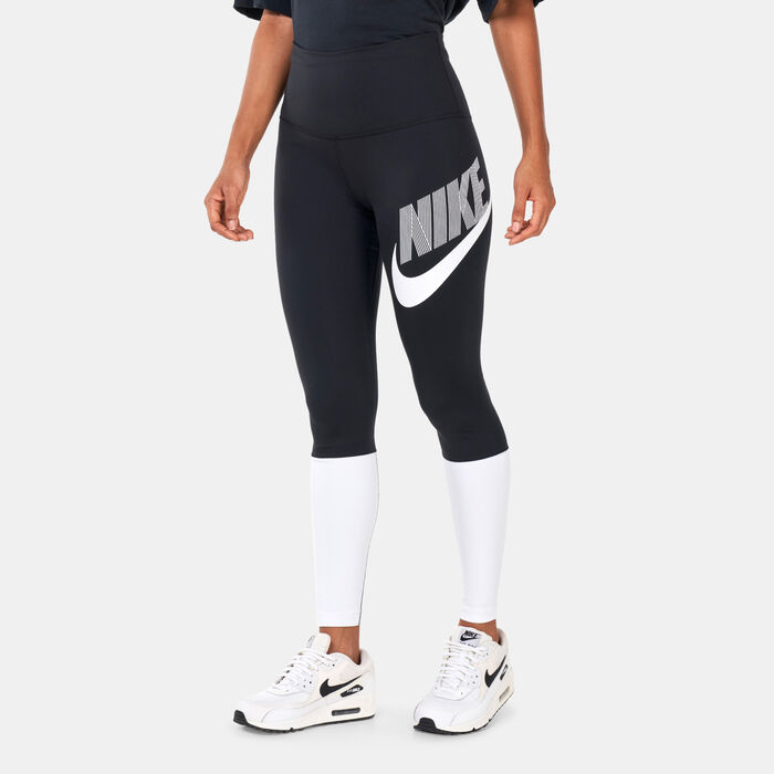 Nike Women's Dri-FIT One High-Waisted Dance Leggings Black Nike Women's Dri-FIT One High-Waisted Dance Leggings Black image number 0