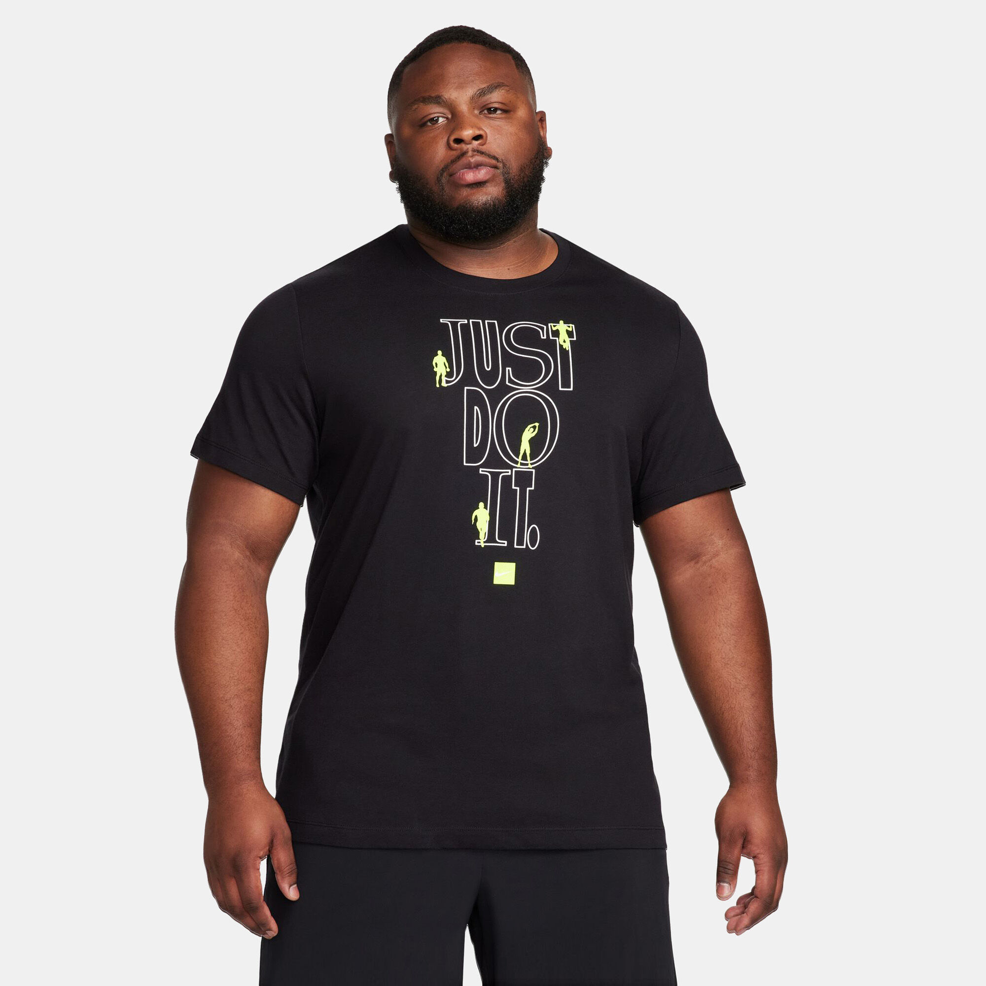Men s Fitness T Shirt Black Nike in Qatar SSS