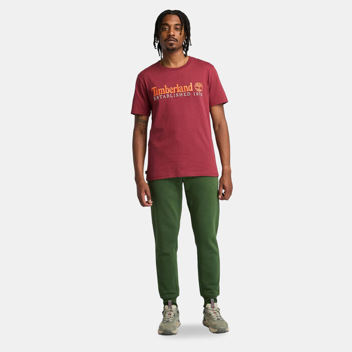 Timberland Men's Established 1973 Logo T-Shirt Red Timberland Men's Established 1973 Logo T-Shirt Red image number 2