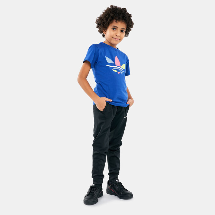 adidas Originals Kids' Adicolor T-Shirt Blue adidas Originals Kids' Adicolor T-Shirt Blue image number 2
