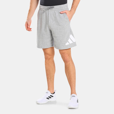 adidas Men's Future Icons Three Bar Shorts Brown