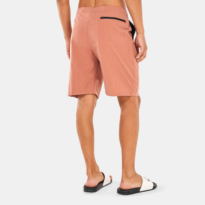 Nike Swim Men's Merge 9-Inch Hybrid Swimming Shorts Orange