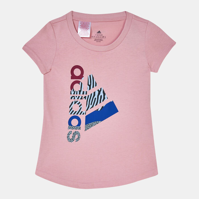 adidas Kids' Power Graphic T-Shirt Pink image number 0