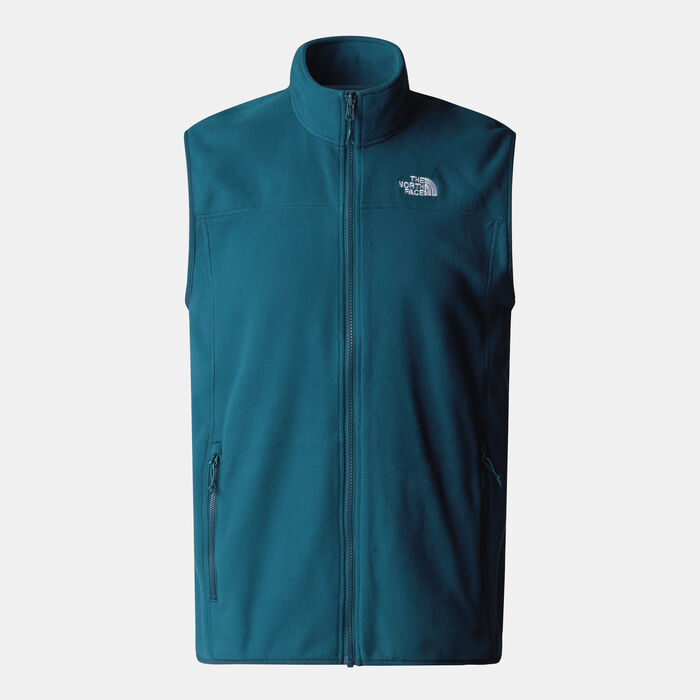 The North Face Men's 100 Glacier Hiking Vest Blue image number 0