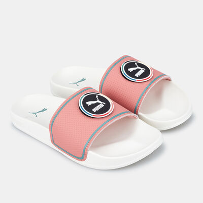 PUMA Women's Leadcat 2.0 Go For Slides Pink PUMA Women's Leadcat 2.0 Go For Slides Pink