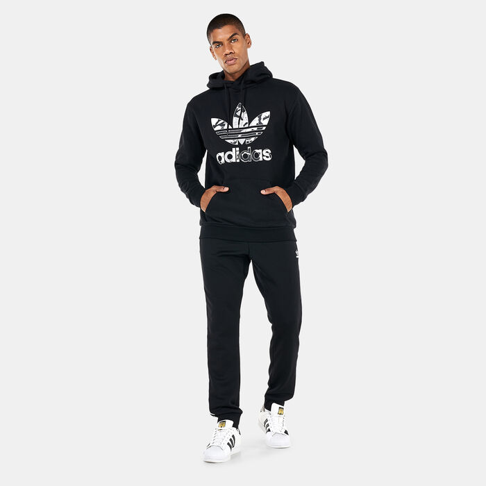 adidas Originals Men's Camo Series Infill Hoodie Black adidas Originals Men's Camo Series Infill Hoodie Black image number 2