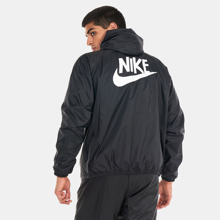 Nike Men's Sportswear Lined Winterized Jacket Black Nike Men's Sportswear Lined Winterized Jacket Black image number 1