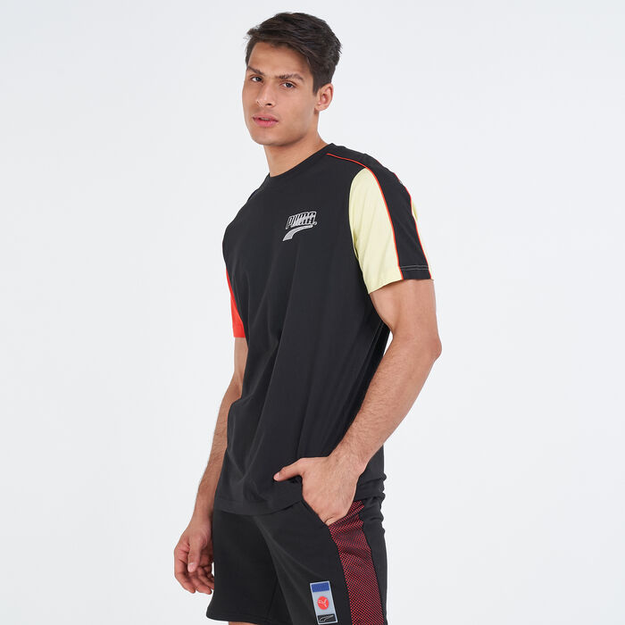 PUMA Men's DECOR8 Elevated T-Shirt Black PUMA Men's DECOR8 Elevated T-Shirt Black image number 0