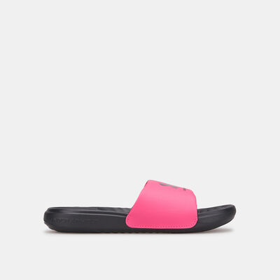 Under Armour Kids' Ansa Fixed Slides Pink Under Armour Kids' Ansa Fixed Slides Pink