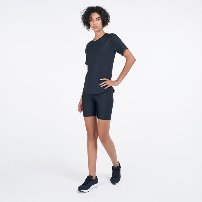 Under Armour Women's RUSH™ T-Shirt Black Under Armour Women's RUSH™ T-Shirt Black image number 2