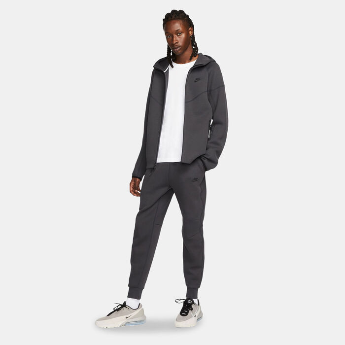 Nike Men's Sportswear Tech Fleece Windrunner Full-Zip Hoodie Grey Nike Men's Sportswear Tech Fleece Windrunner Full-Zip Hoodie Grey image number 2