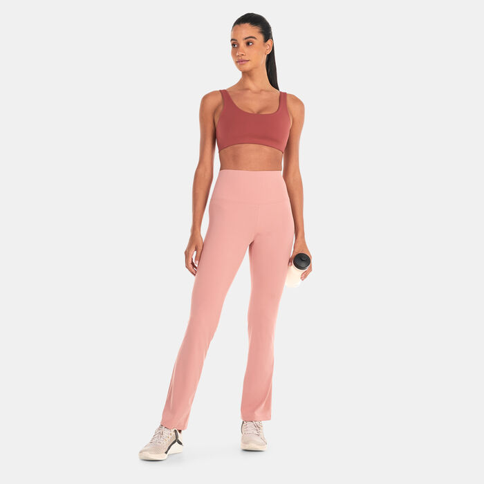 Nike Women's Yoga Dri-FIT Luxe Pants Pink Nike Women's Yoga Dri-FIT Luxe Pants Pink image number 2