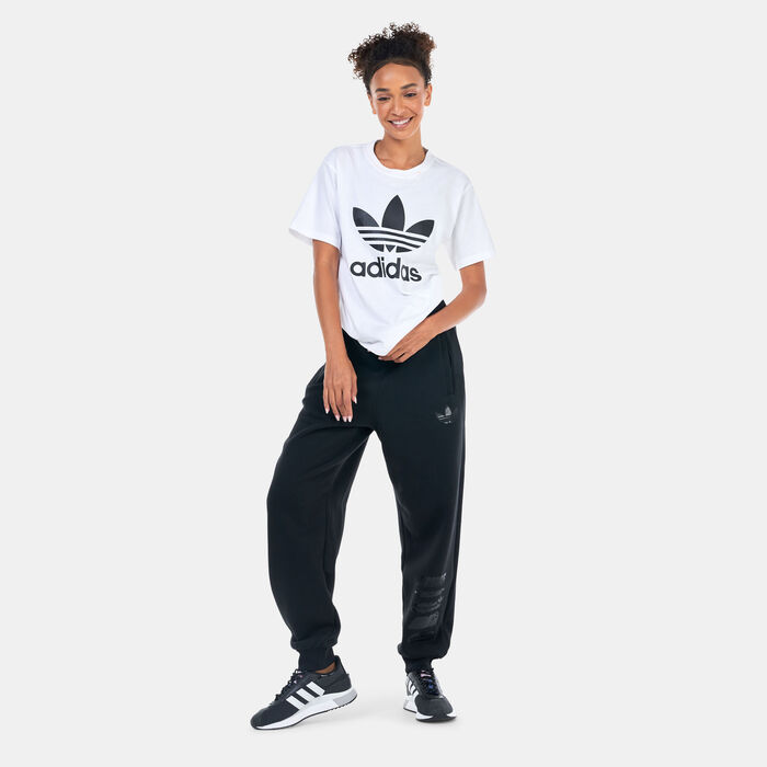 adidas Originals Women's Multiple Logo Sweatpants Black image number 2