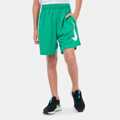 Nike Kids' Multi Dri-FIT Graphic Training Shorts Green Nike Kids' Multi Dri-FIT Graphic Training Shorts Green