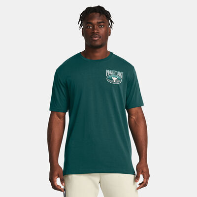Under Armour Men's Project Rock Graphic T-Shirt Green Under Armour Men's Project Rock Graphic T-Shirt Green