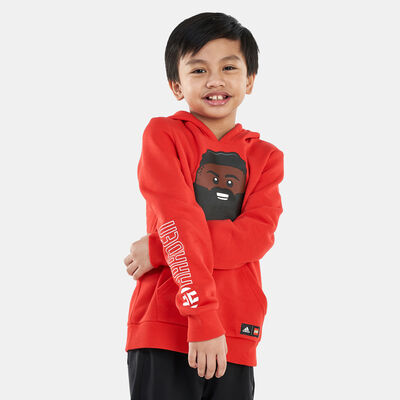 adidas Kids' Basketball Hoodie Red