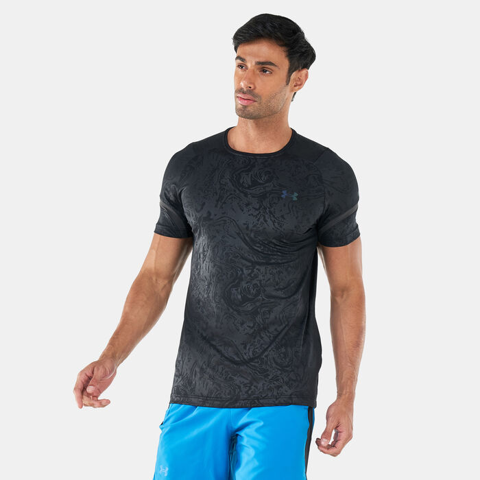 Under Armour Men's UA Rush 2.0 Emboss T-Shirt Under Armour Men's UA Rush 2.0 Emboss T-Shirt image number 0
