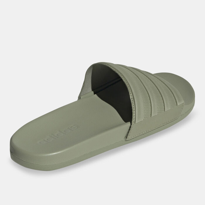 adidas Men's Adilette Comfort Slides Green adidas Men's Adilette Comfort Slides Green image number 2