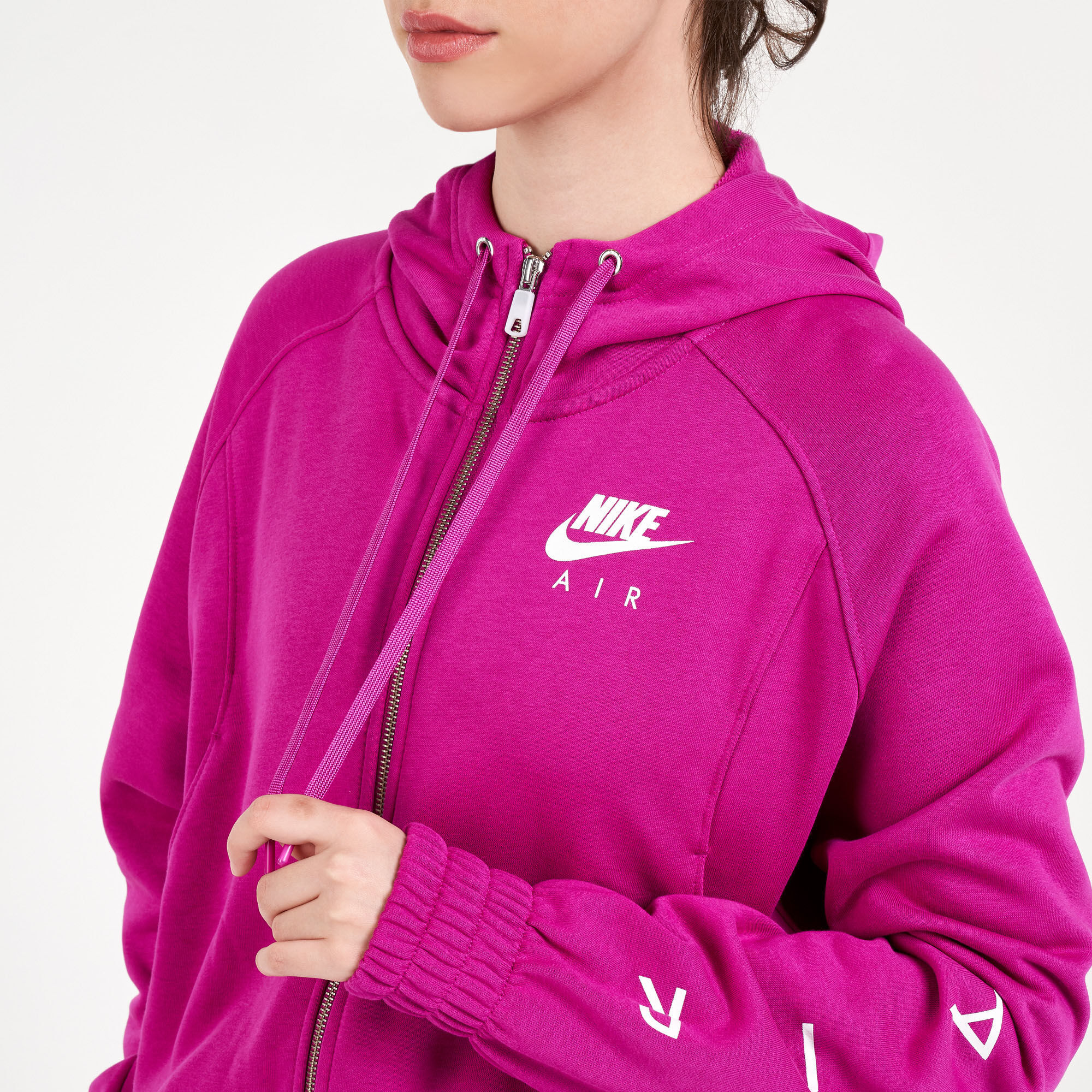 Pink nike air sweatshirt sales