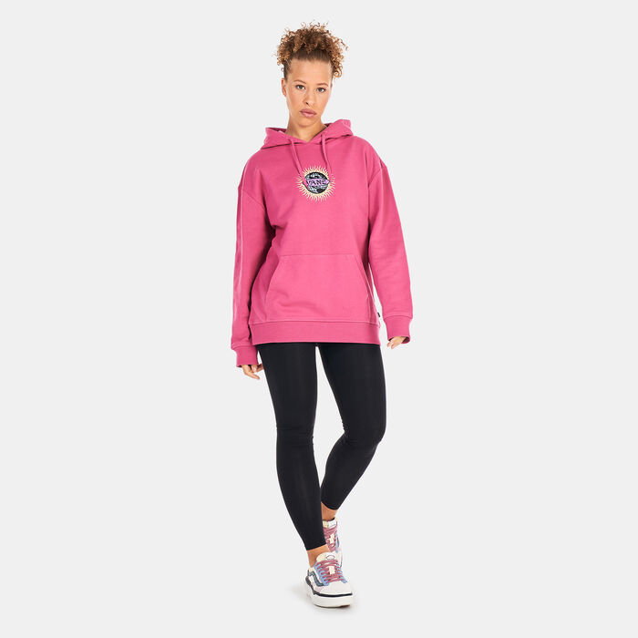 Vans Women's Earth & Sun Pullover Hoodie Pink image number 2