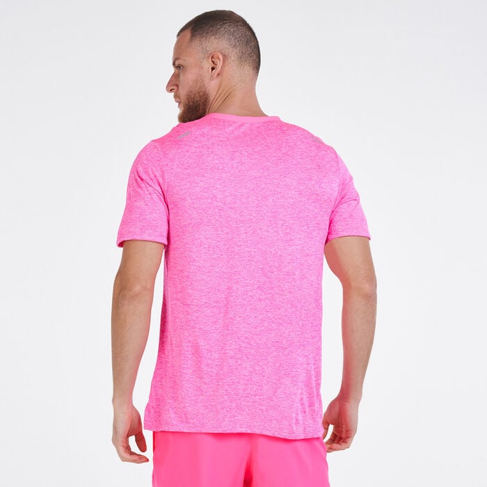 Nike Men's Rise 365 Dri-FIT Running Top Pink Nike Men's Rise 365 Dri-FIT Running Top Pink image number 1