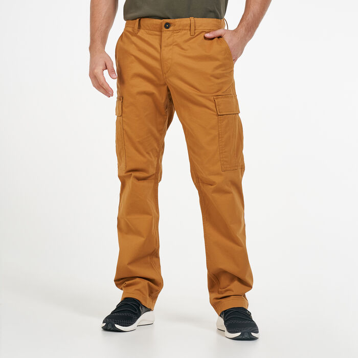 Timberland Men's Squam Lake Twill Straight Cargo Pants yellow Timberland Men's Squam Lake Twill Straight Cargo Pants yellow image number 0