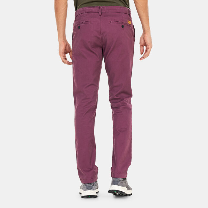 Timberland Men's Sargent Lake Stretch Twill Chino Pants Purple Timberland Men's Sargent Lake Stretch Twill Chino Pants Purple image number 1