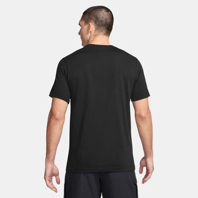 Nike Men's Court Tennis Graphic T-Shirt Black