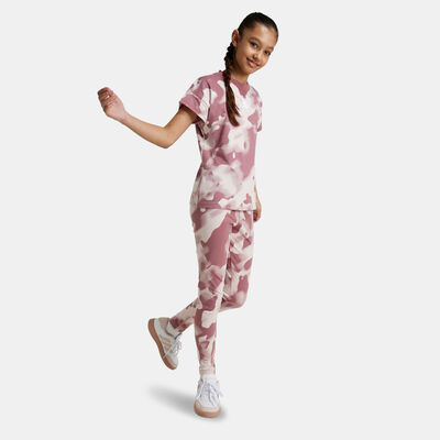 adidas Kids' Future Icons Camo 7/8 Leggings (Older Kids) Multi