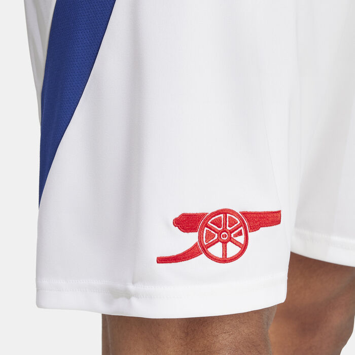 adidas Men's Arsenal Replica Home Football Shorts - 2024/25 White image number 3