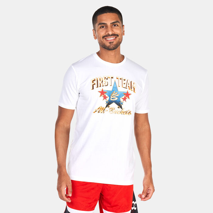 Under Armour Men's Curry All Star Game T-Shirt White Under Armour Men's Curry All Star Game T-Shirt White image number 0