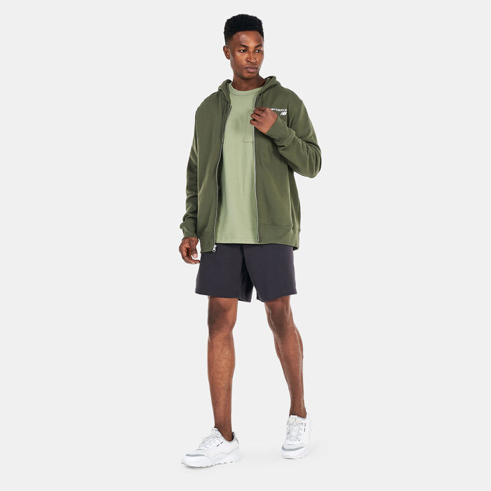 New Balance Men's Classic Core Jacket Green image number 2