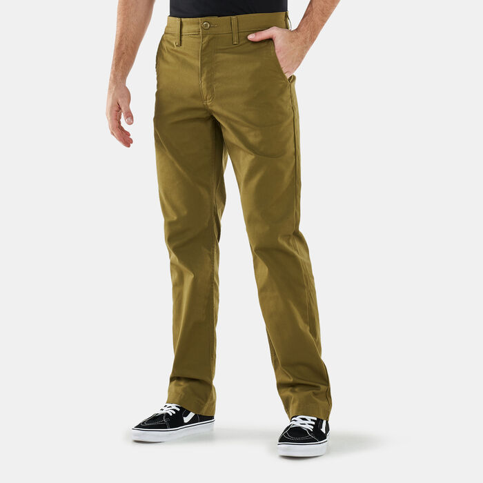 Vans Men's Authentic Chino Relaxed Pants Brown Vans Men's Authentic Chino Relaxed Pants Brown image number 0