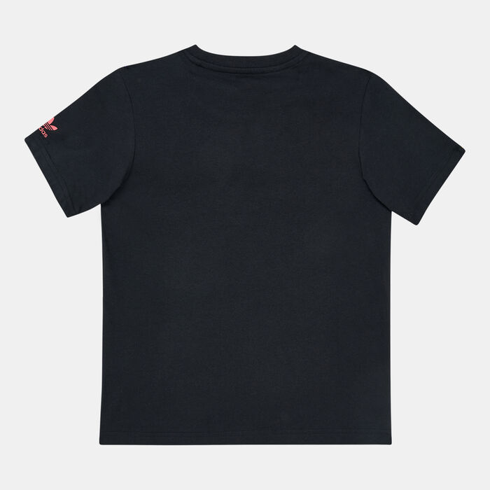adidas Originals Kids' Graphic T-Shirt Black adidas Originals Kids' Graphic T-Shirt Black image number 1