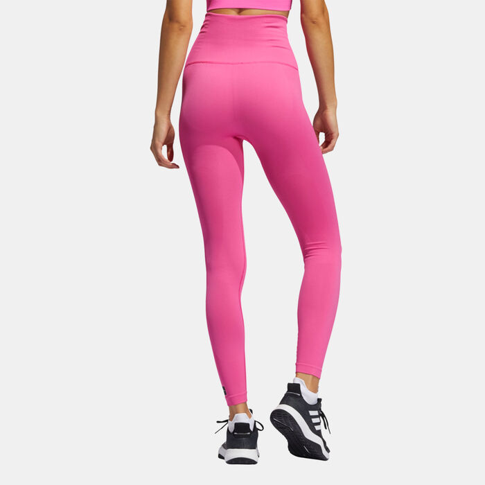 adidas Women's Formotion Sculpt Leggings Pink adidas Women's Formotion Sculpt Leggings Pink image number 1