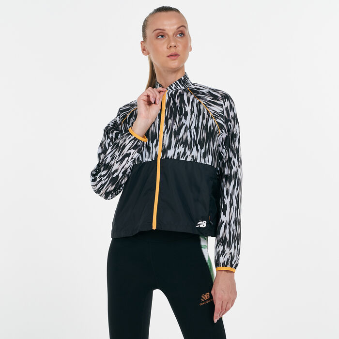 New Balance Women's Printed Fast Flight Jacket Multi image number 0