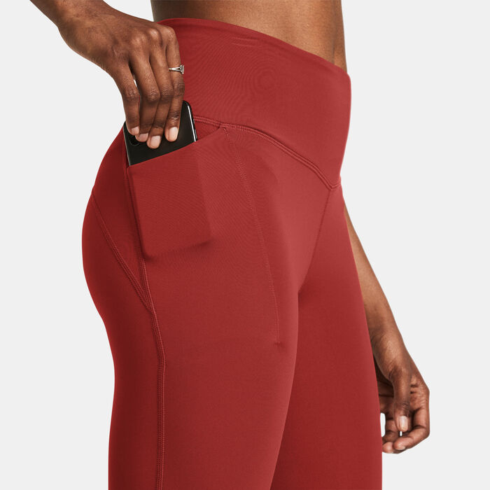 Under Armour Women's Launch Elite Ankle Running Leggings Orange image number 4