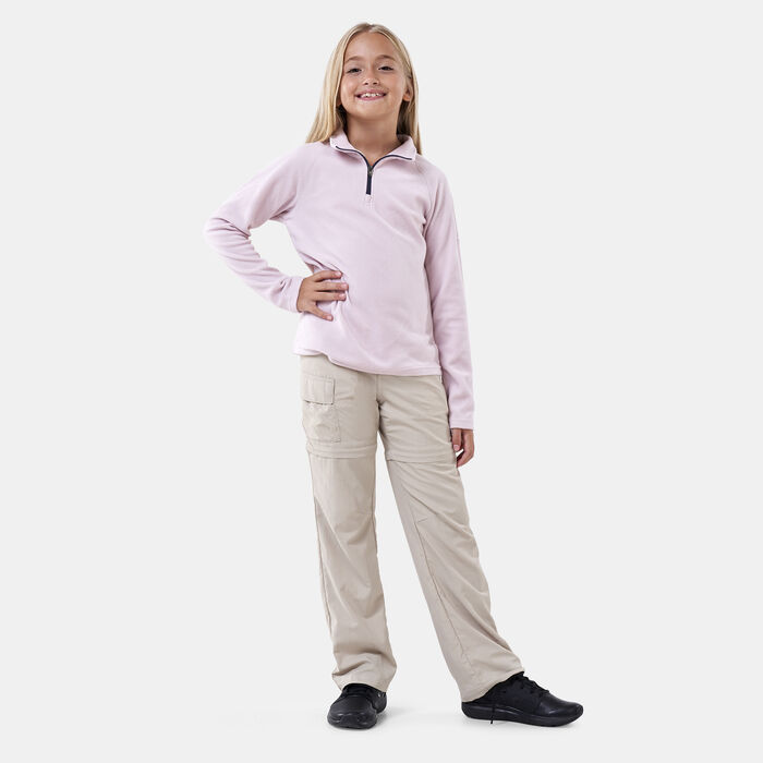 Columbia Kids' Glacial™ Fleece 1/4 Zip Sweatshirt Black image number 2