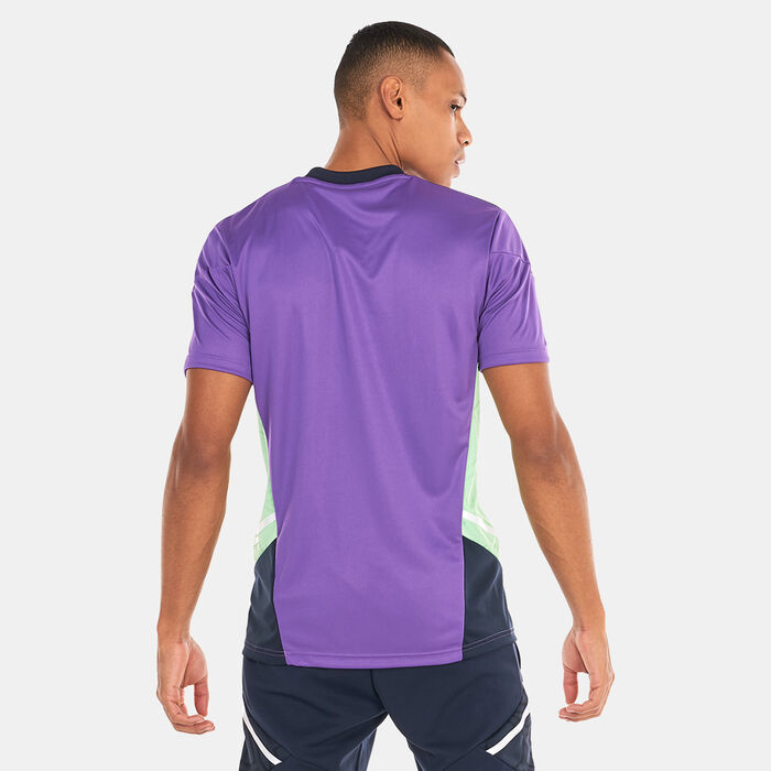 adidas Men's Real Madrid Condivo Jersey - 2022/23 Purple adidas Men's Real Madrid Condivo Jersey - 2022/23 Purple image number 1