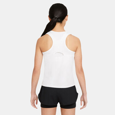 Nike Kids' Court Dri-FIT Victory Tank Top (Older Kids) White Nike Kids' Court Dri-FIT Victory Tank Top (Older Kids) White