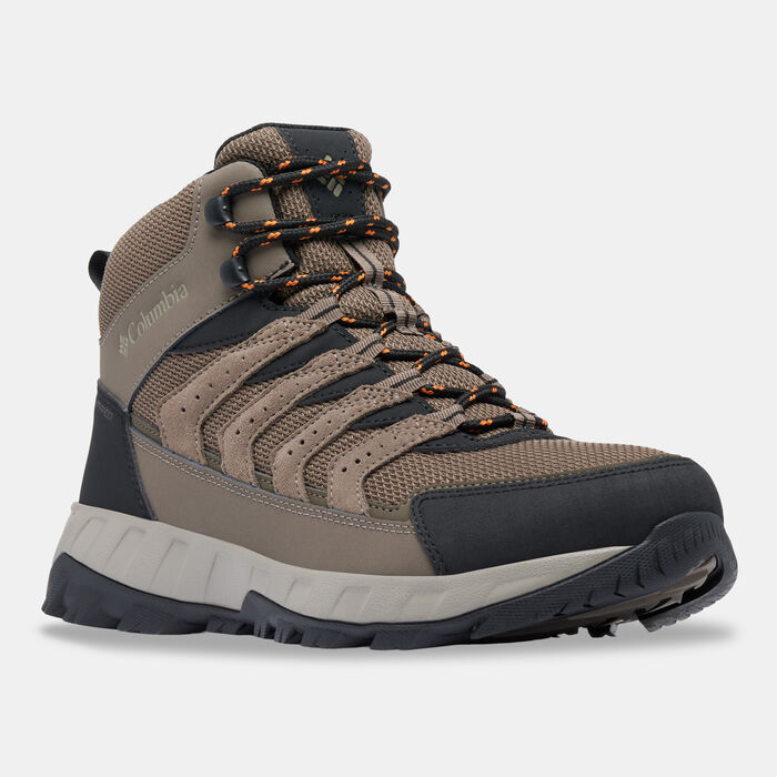 Columbia Men's Strata Trail Mid Waterproof Boots Brown image number 1
