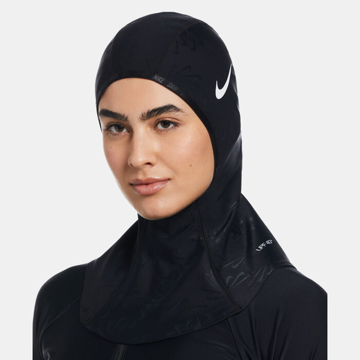 Nike Swim Women's Swimming Hijab Black Nike Swim Women's Swimming Hijab Black image number 0