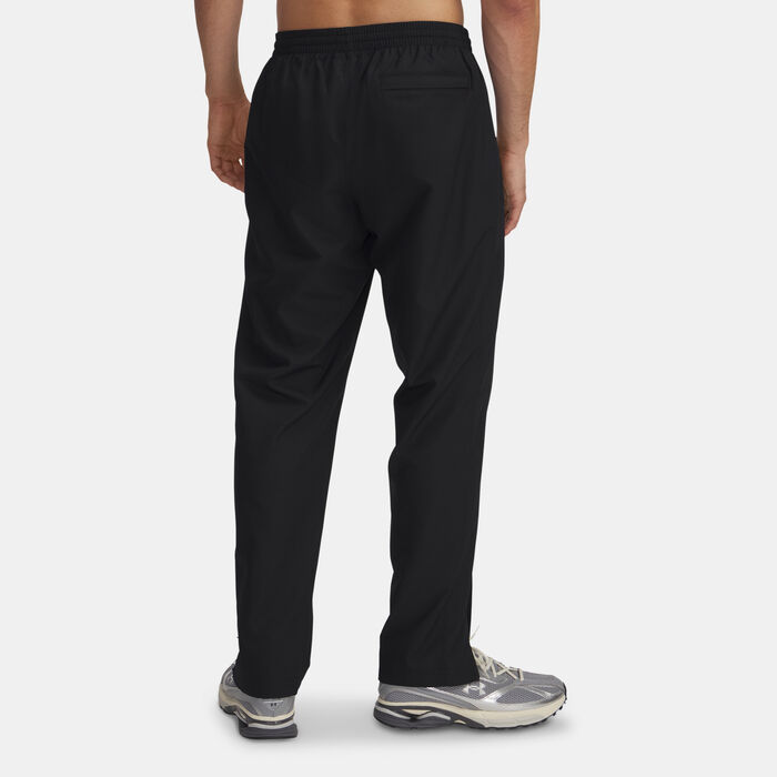 Under Armour Men's Rival Woven Windbreaker Pants Black image number 1